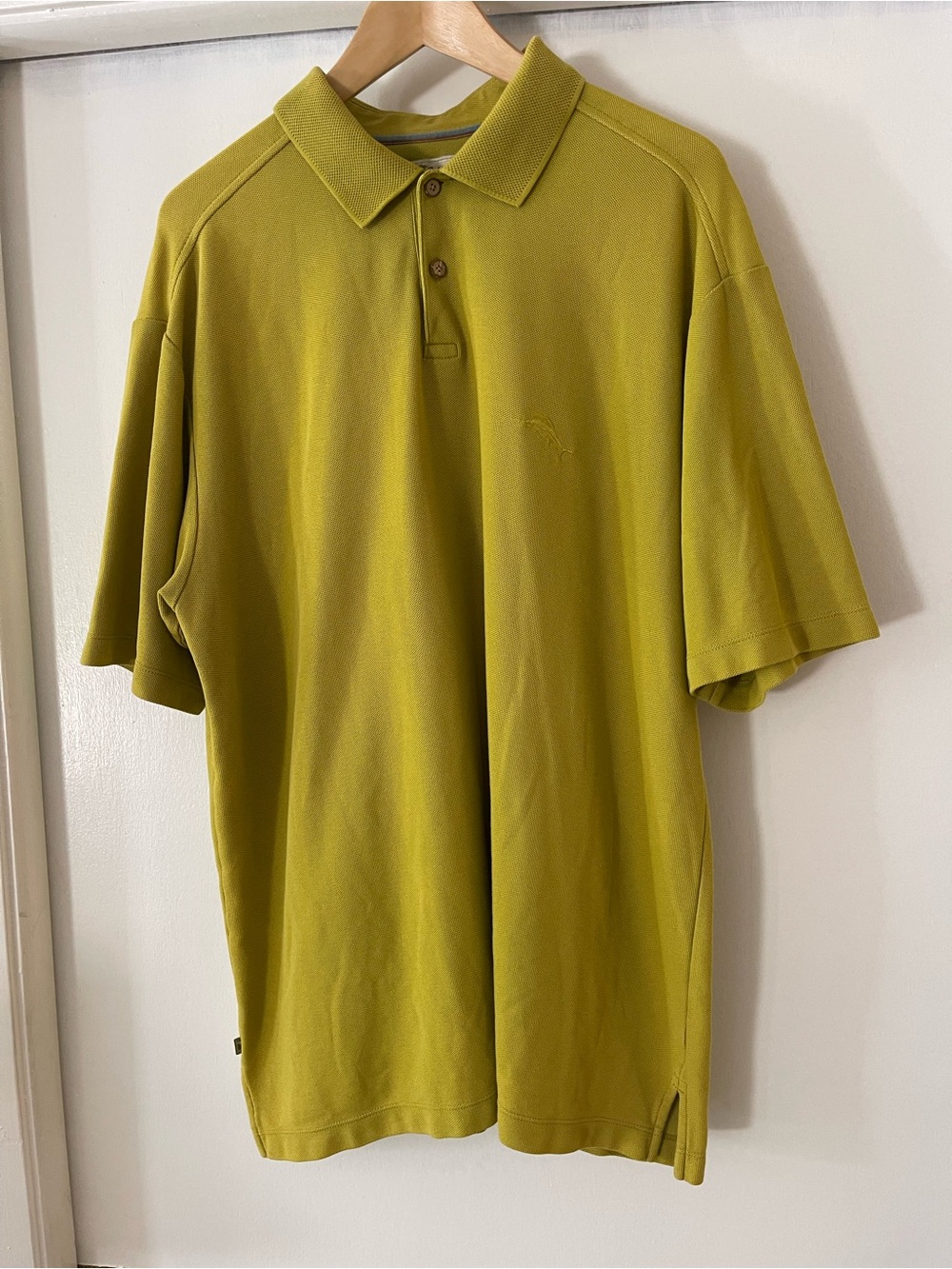 Tommy Bahama Short-Sleeve Polo in Olive Green